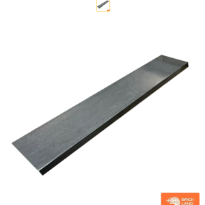 Парапет Прямий 450х1000 колір Графіт