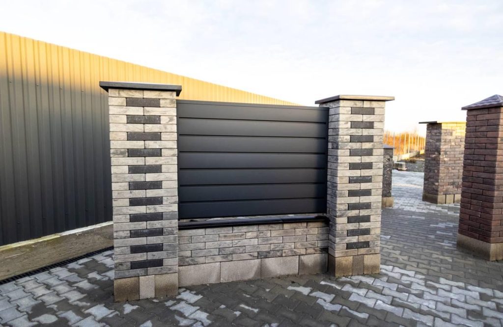Огорожа,паркан з цегли SENTEX PRIME SENTEX PRIME Antracite Dark.