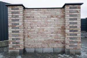 Огорожа,паркан з цегли SENTEX PRIME SENTEX PRIME Onux light в поєднанні зBrown
